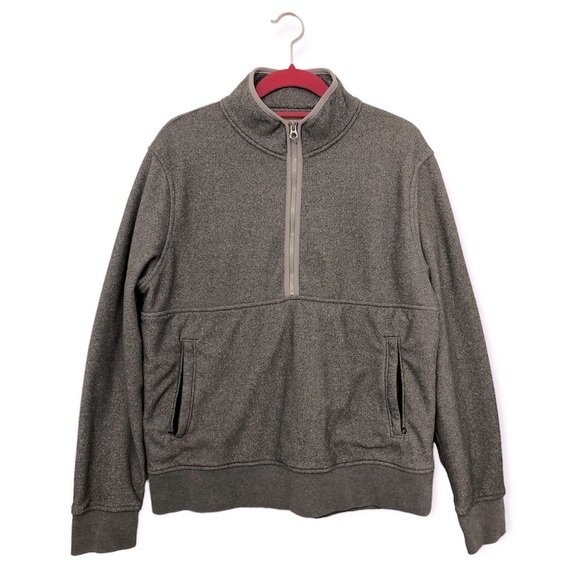 J. Crew Other - J.Crew Quarter Zip Gray Men Sweater